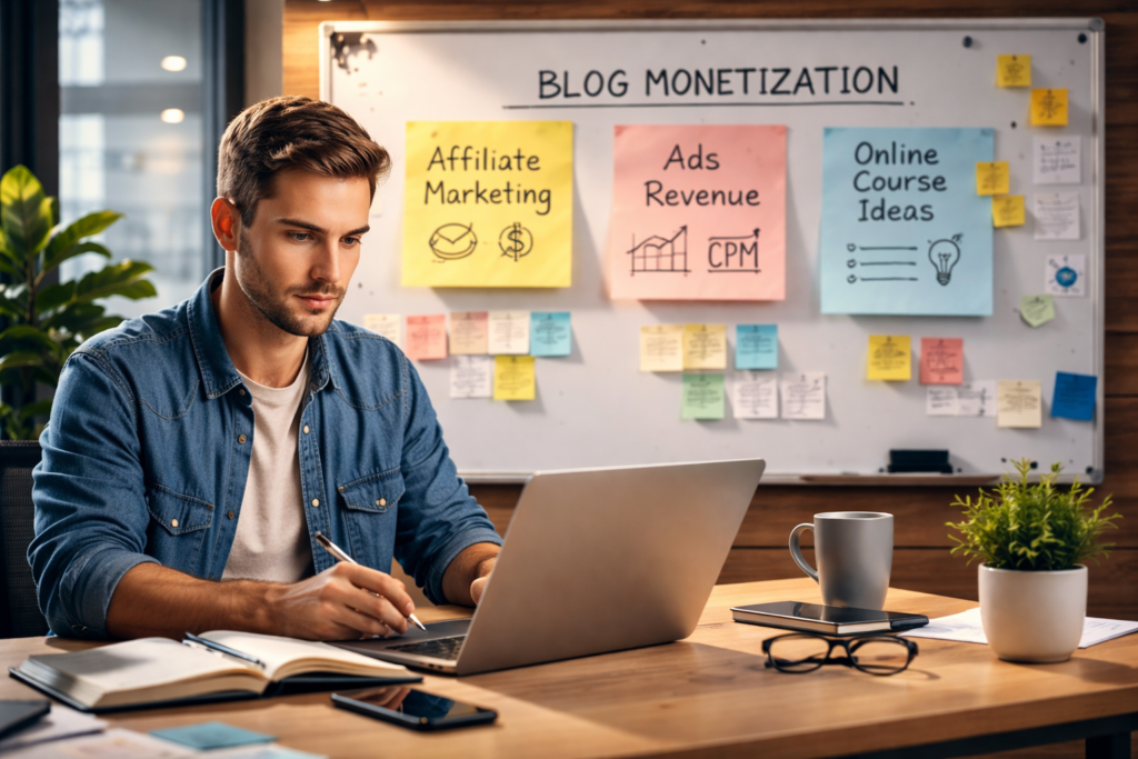 Blog Monetization Strategy.