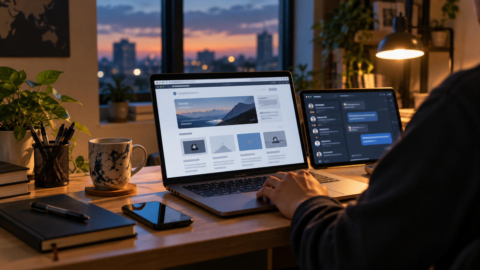 Freelancer in India working with an international client on a live project